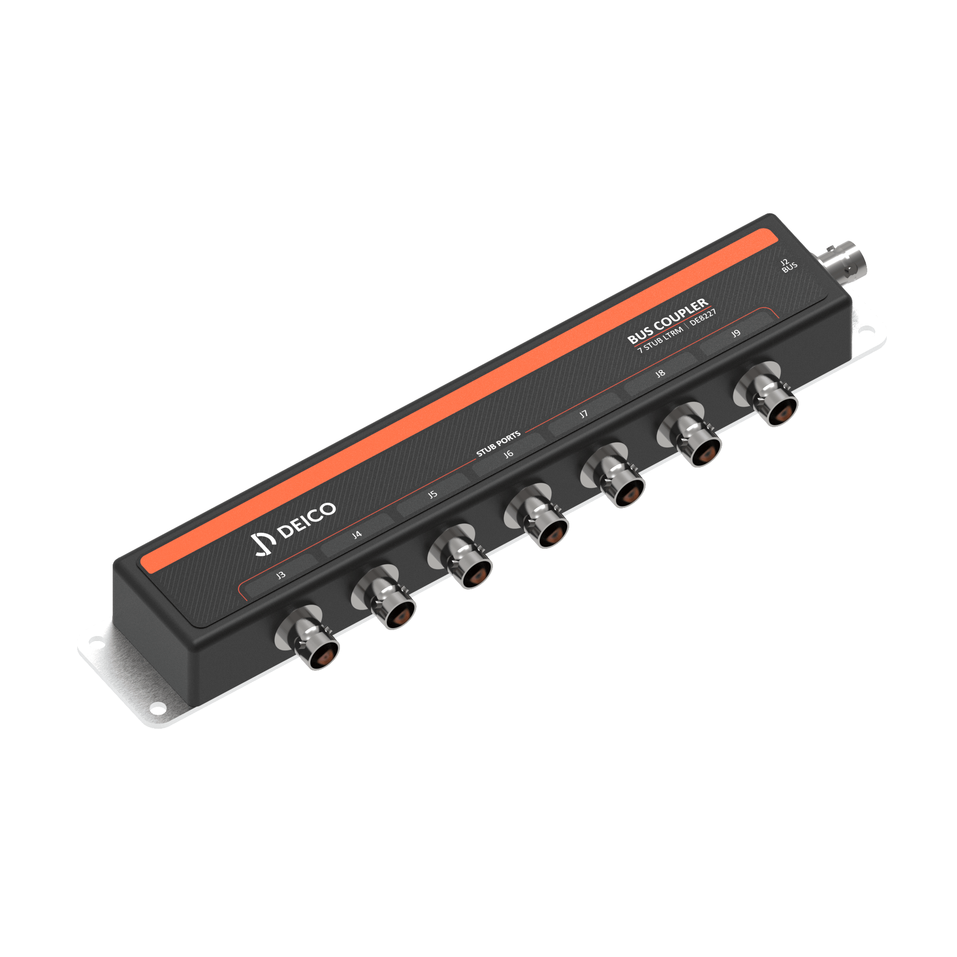 7 Stub Box Type Left Side Terminated Bus Coupler